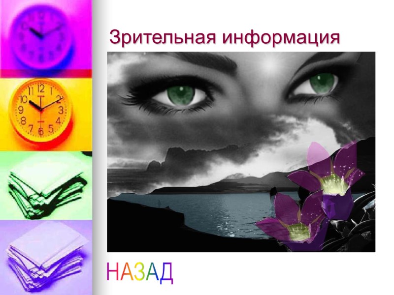 Зрительная информация НАЗАД